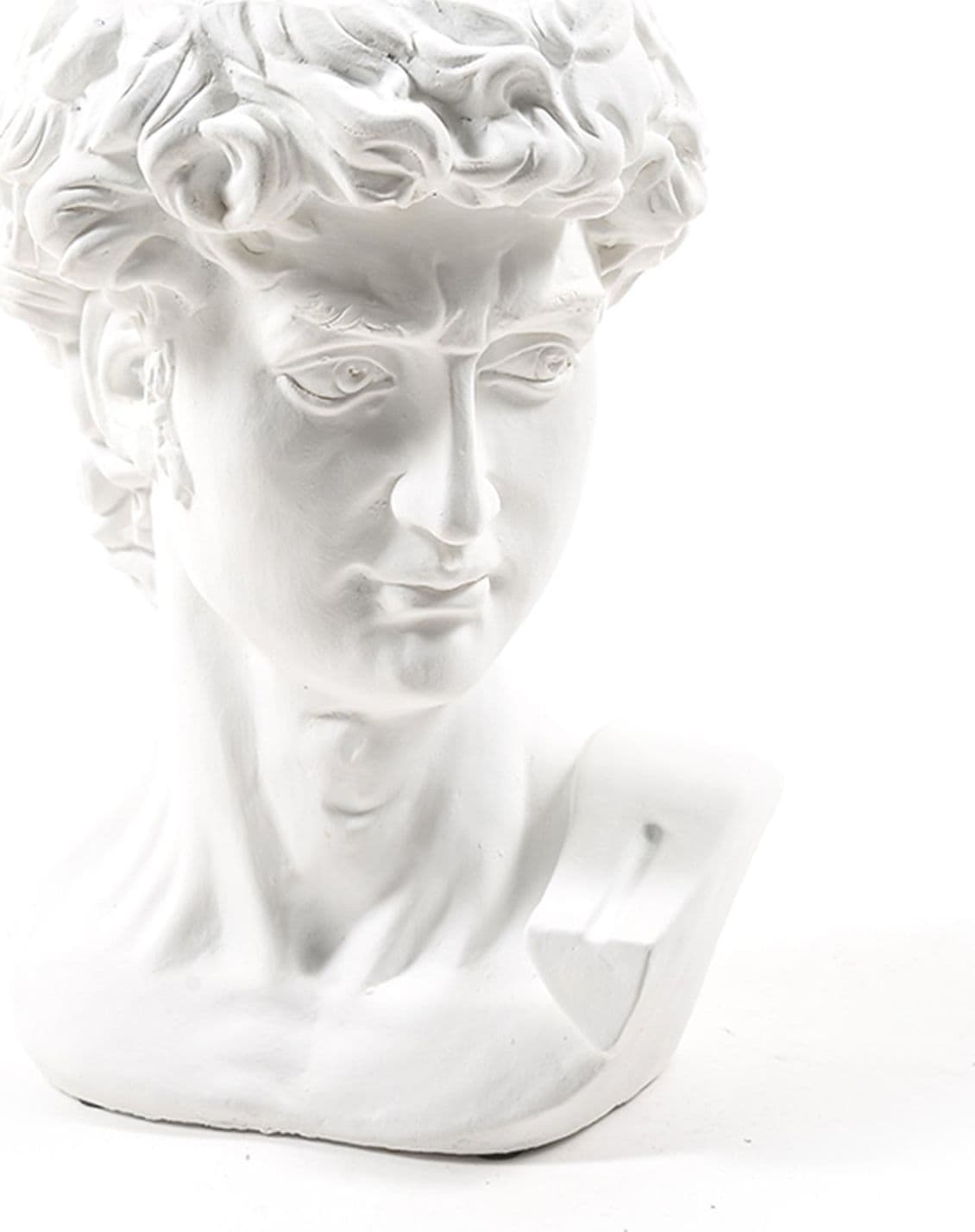 Vaso portafiori e piante "David" decorazione per esterno in cemento da 25 cm - 3