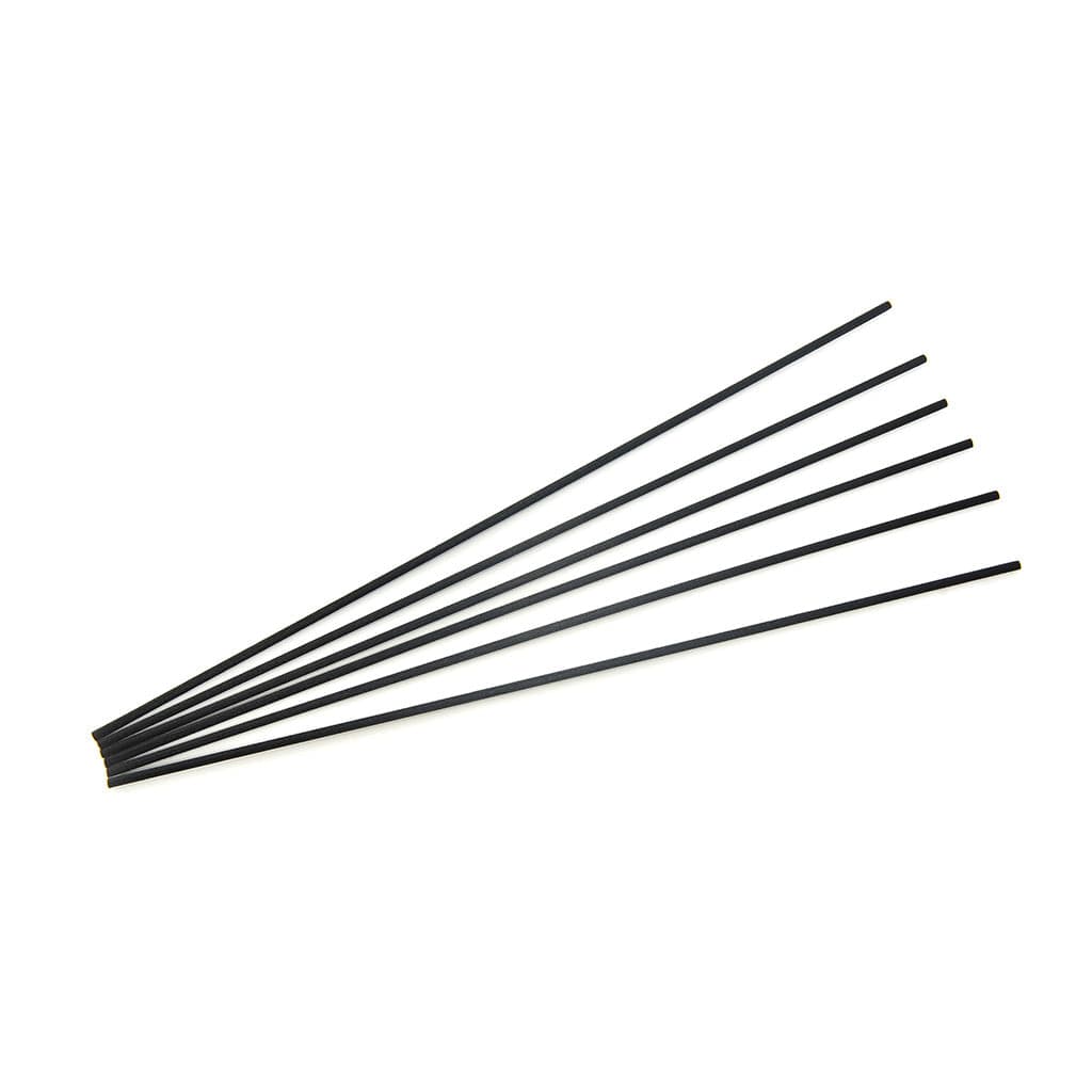 Bastoncini in fibra per profumatori ambientali, color nero, in sacchetto da 6 pezzi - 3