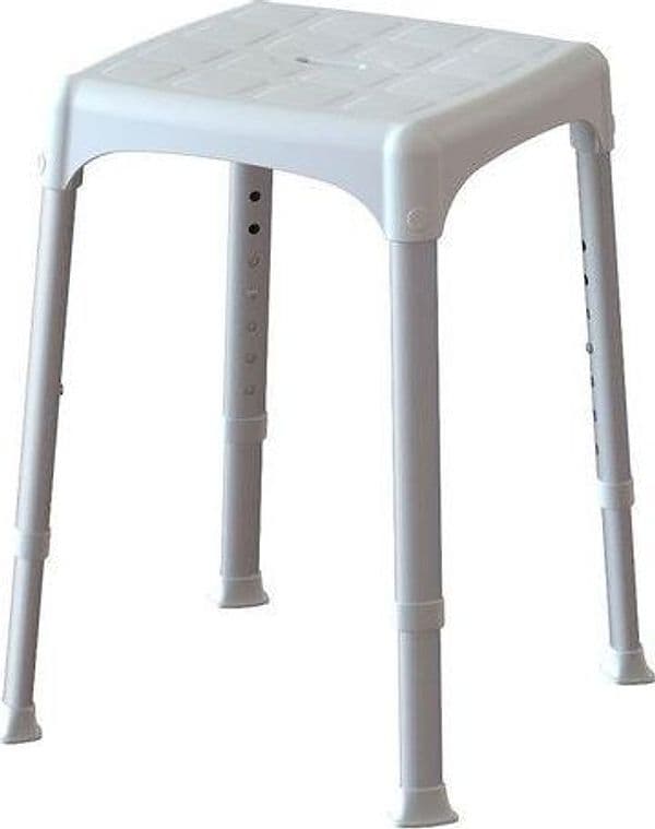 Sgabello bagno k design eh sta pp bx regolabile bianco