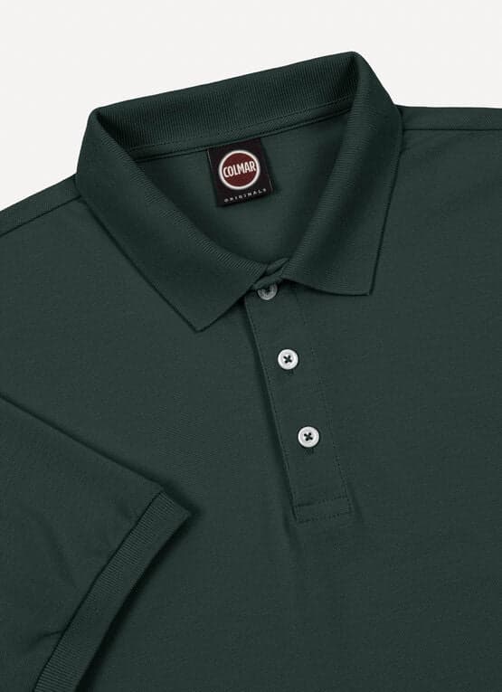 Colmar Polo uomo con logo su manica cod 7646 in Polo Broadway Red - Barletta, commercioVirtuoso.it