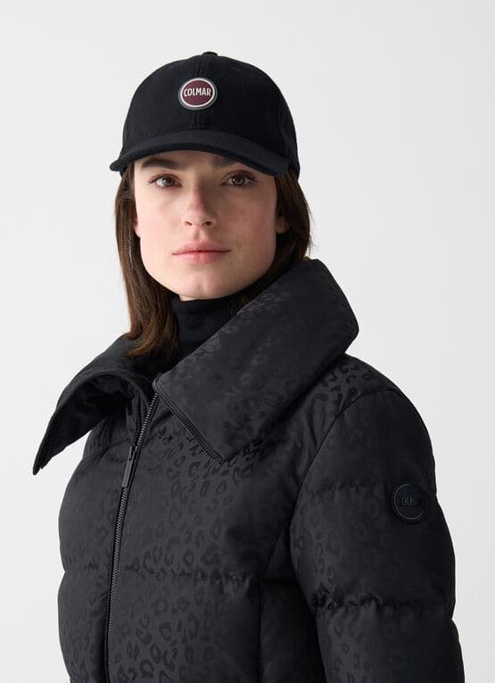 Colmar capospalla donna Piumino animalier con cintura 2211 4ZO 99 in Giacche Broadway Red - Barletta, commercioVirtuoso.it