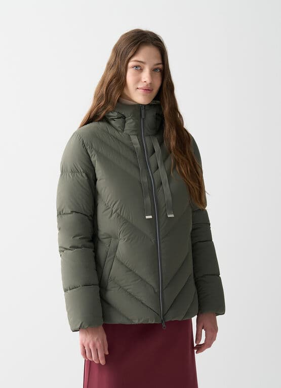 Colmar capospalla donna Piumino stretch con coulisse 2234 2zl 498 in Giacche Broadway Red - Barletta, commercioVirtuoso.it