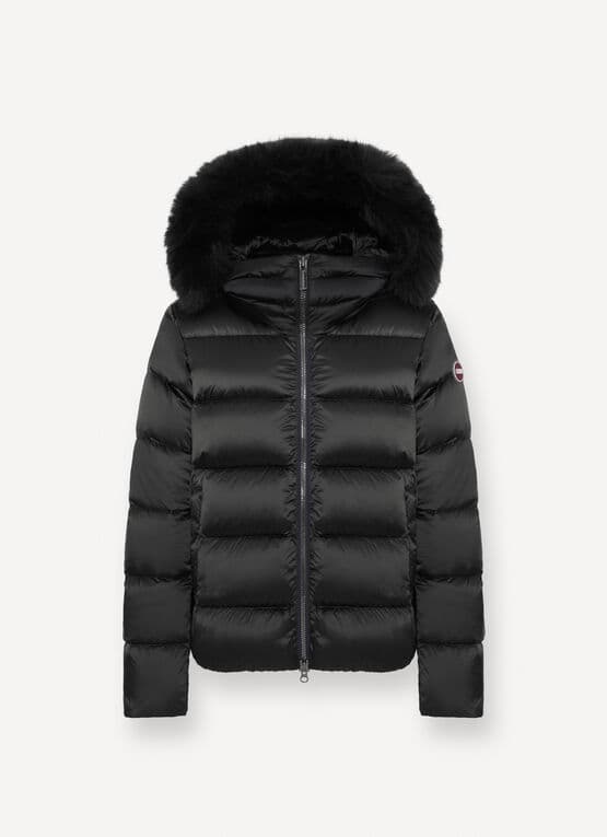 Colmar capospalla donna Piumino collo alto e pelliccia sintetica 2216E 2YO 99 in Giacche Broadway Red - Barletta, commercioVirtuoso.it