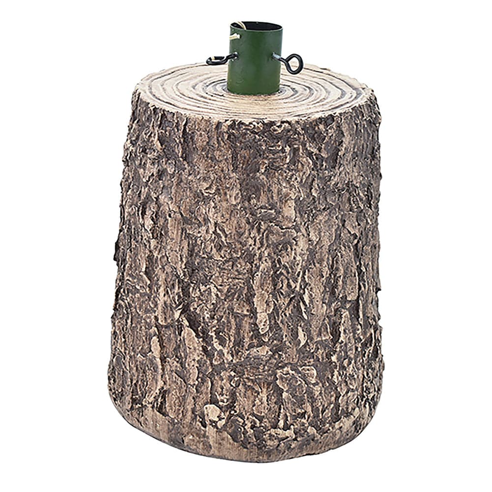Base Supporto Albero di Natale Tronco Natalizio Attacco Universale Altezza 34 cm