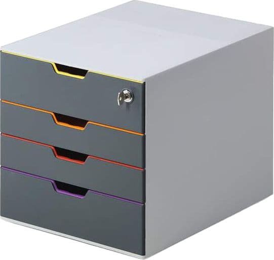 CASSETTIERA A 4 CASSETTI VARICOLOR SAFE DURABLE
