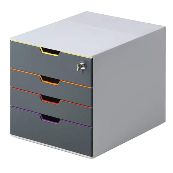 CASSETTIERA A 4 CASSETTI VARICOLOR SAFE DURABLE