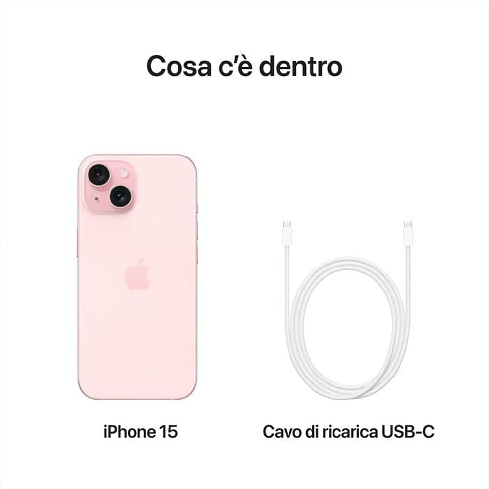 Apple Iphone 15 128Gb Rosa Pink EU