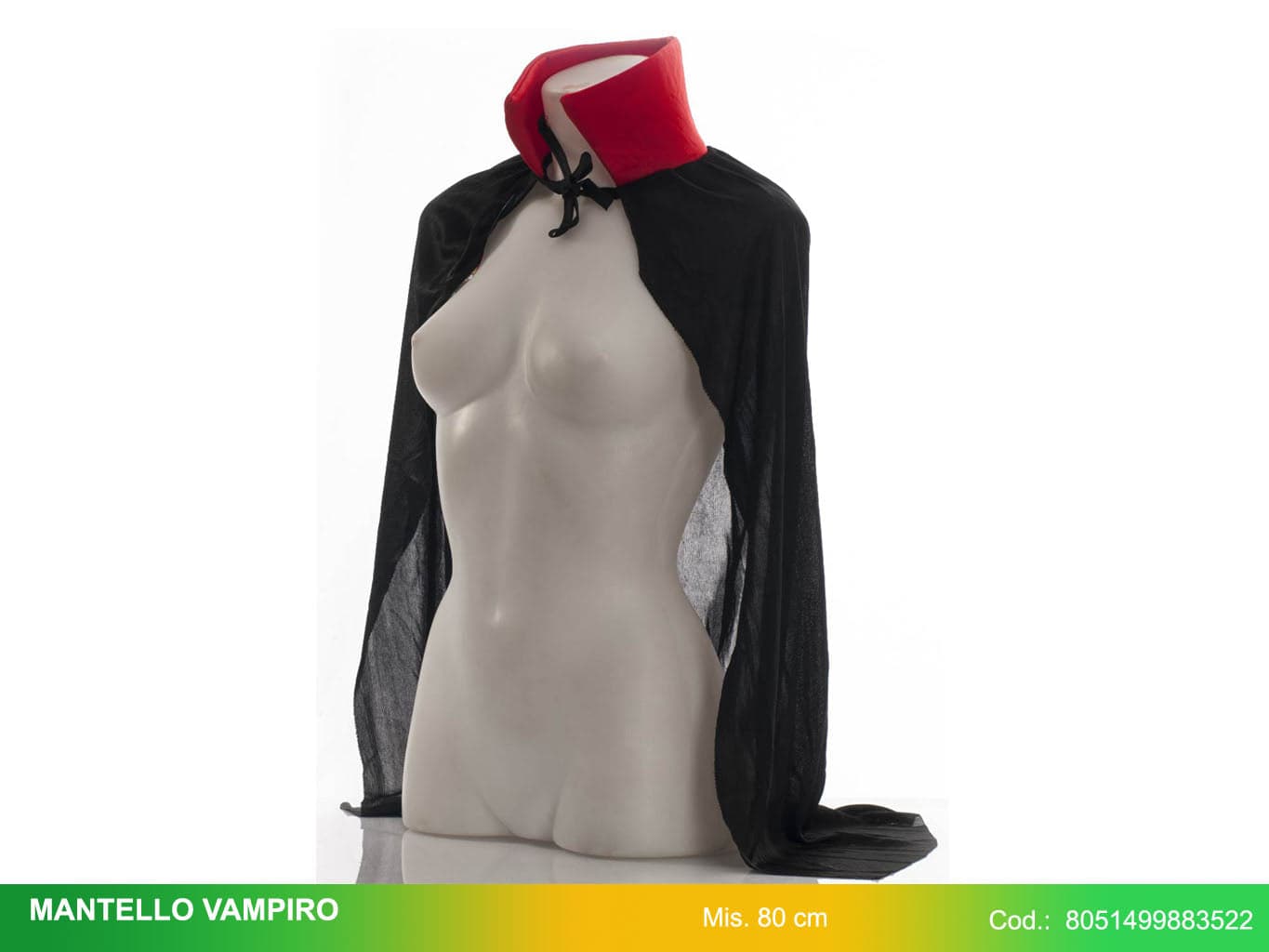 Mantello Vampiro 80cm. in Mantelli e ali Save The Money - Rimini, commercioVirtuoso.it