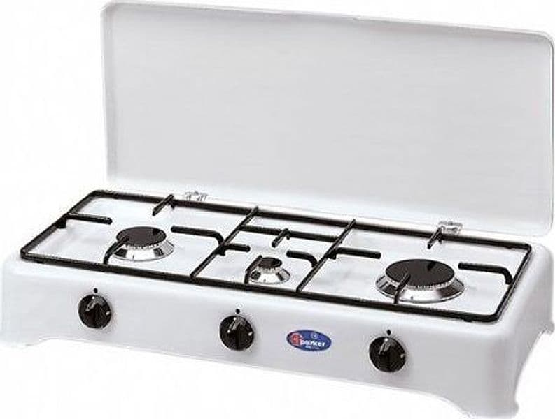 Fornello metano 3 fuochi bianco 5324gpsm