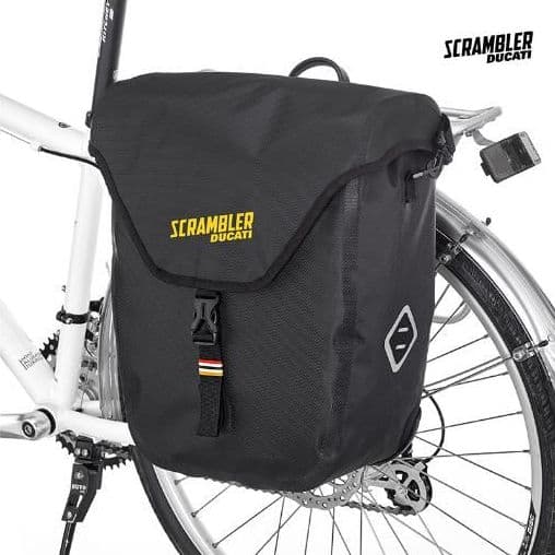 Borsa laterale scrambler per bik - DUC-LBAG-EBK