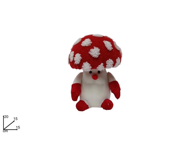 Fungo a Pois H20cm. in Statuette Save The Money - Rimini, commercioVirtuoso.it