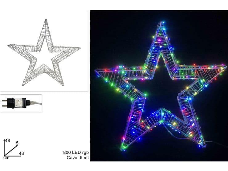 Stella Luminosa 50cm 800 led