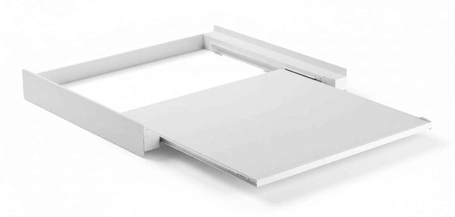 Superior kit sovrapposizione lavatrice + asciugatrice con ripiano 60kg - SUPSLW001
