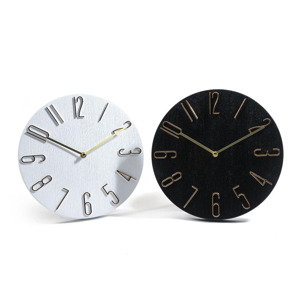 Orologio da Parete Diametro 30x2cm Decori Assortiti in Orologi da parete Save The Money - Rimini, commercioVirtuoso.it