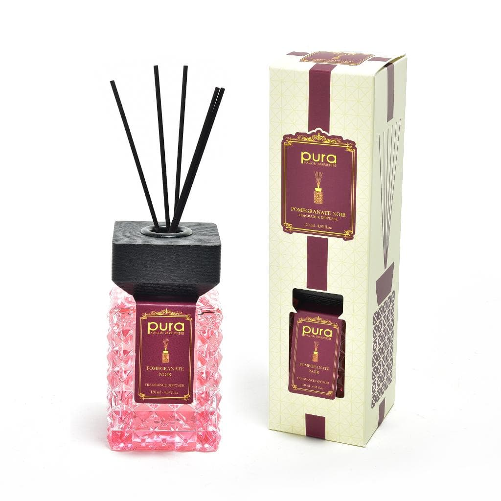 Diffusore di Fragranza 120ml Pomegranate Noir con Bacchetti (5x5x10cm) in Accessori per la profumazione della casa Save The Money - Rimini, commercioVirtuoso.it