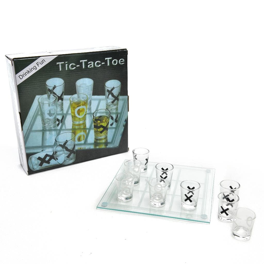 Gioco Tris Grande 21,5x21,5cm con 9 Bicchieri