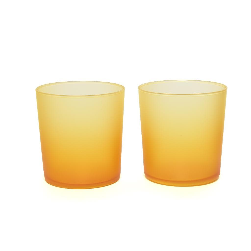 Set 6 Bicchieri Ambra in Vetro 380ml 8,5x8,5xH9 cm in Calici da acqua Save The Money - Rimini, commercioVirtuoso.it