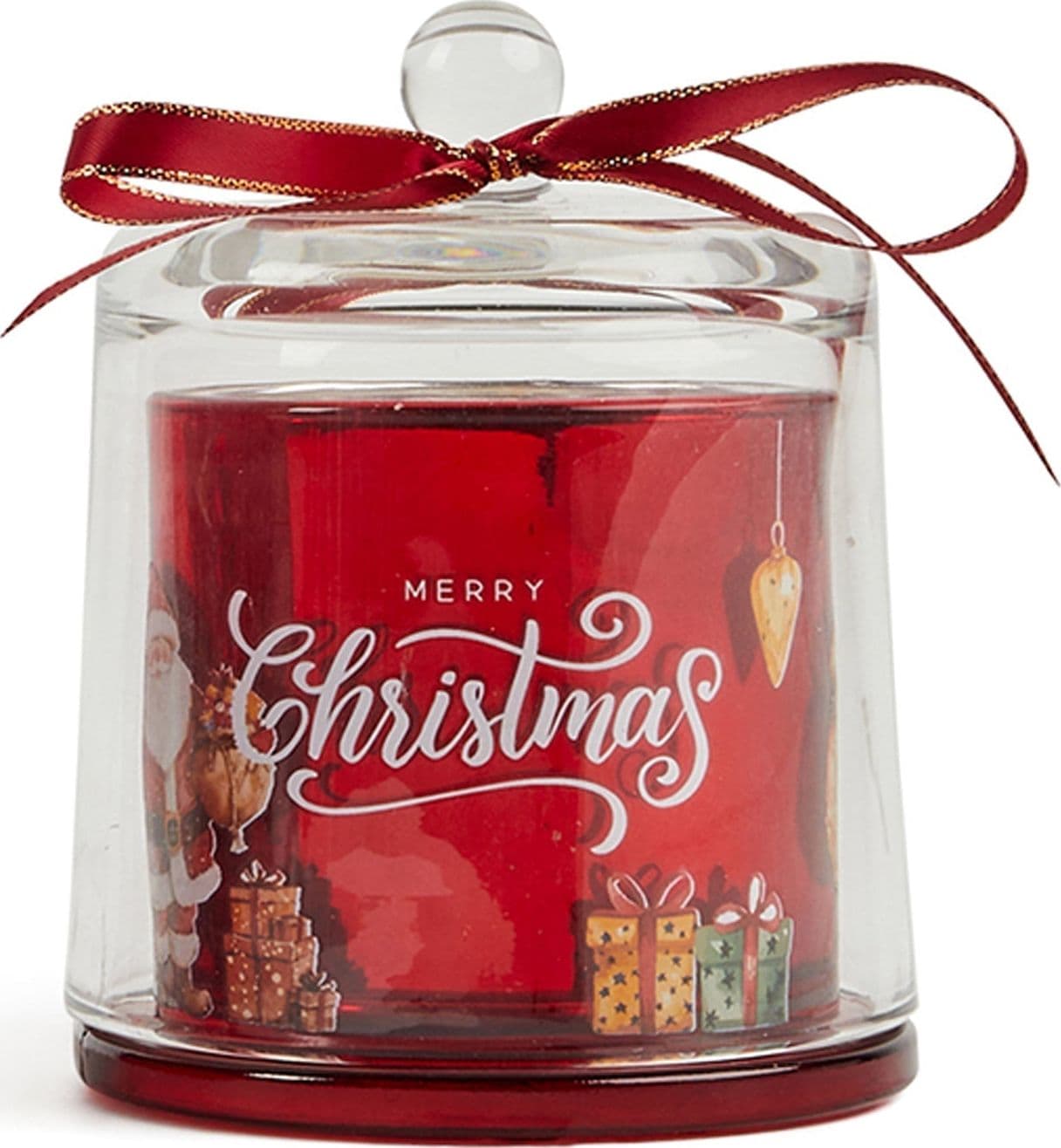 Candela profumata campana con confezione in vetro decorazioni e profumazione per ambienti - 5