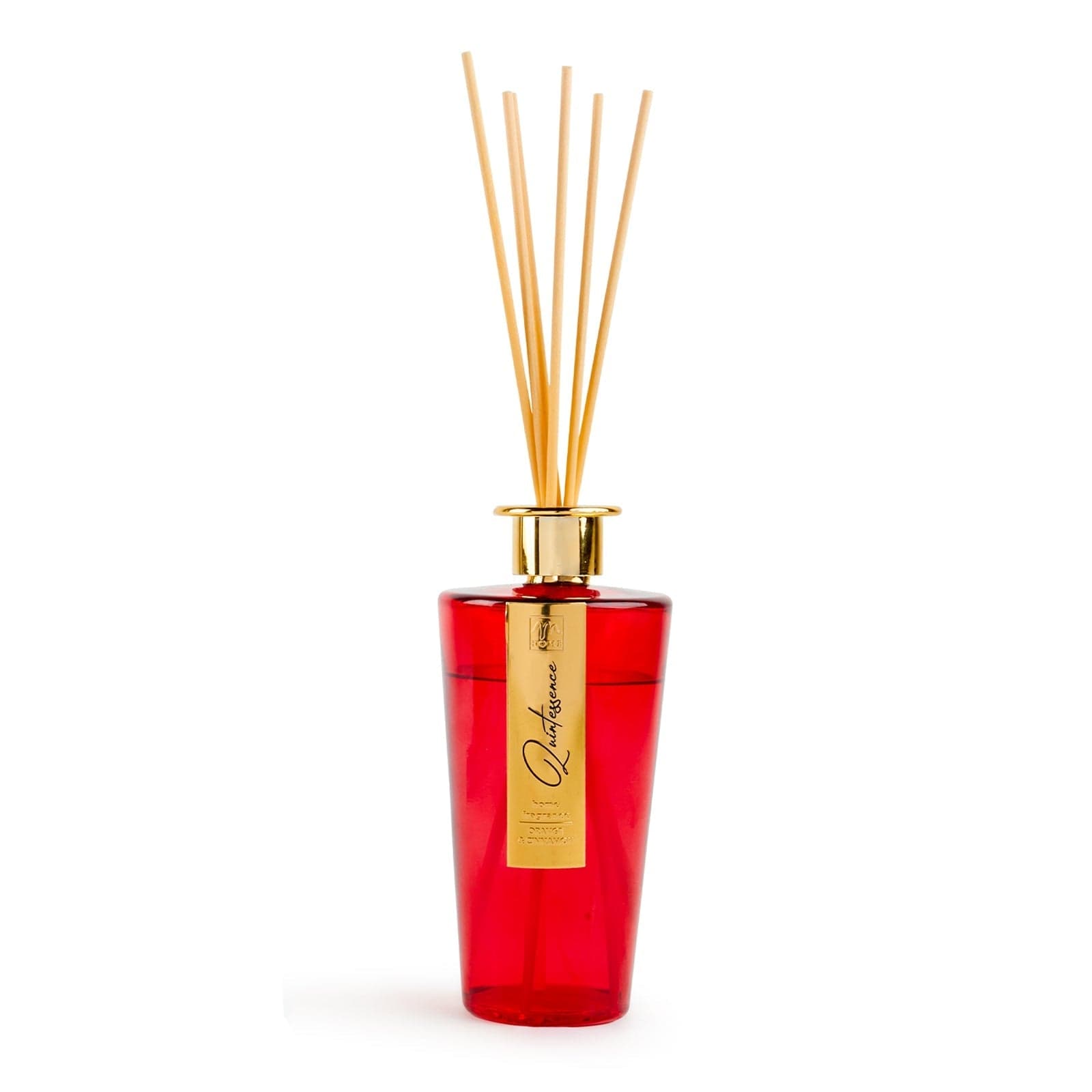 Diffusore di essenza in vetro rosso decorazione e profumazione per ambienti - 4