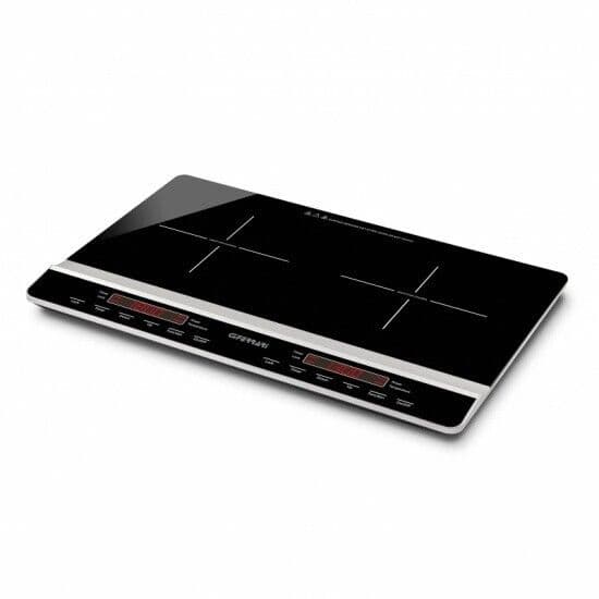 G3 ferrari piastra induzione da tavolo dinamiko duo 2 zone cottura potenze 1800 e 1300 watt - G10138