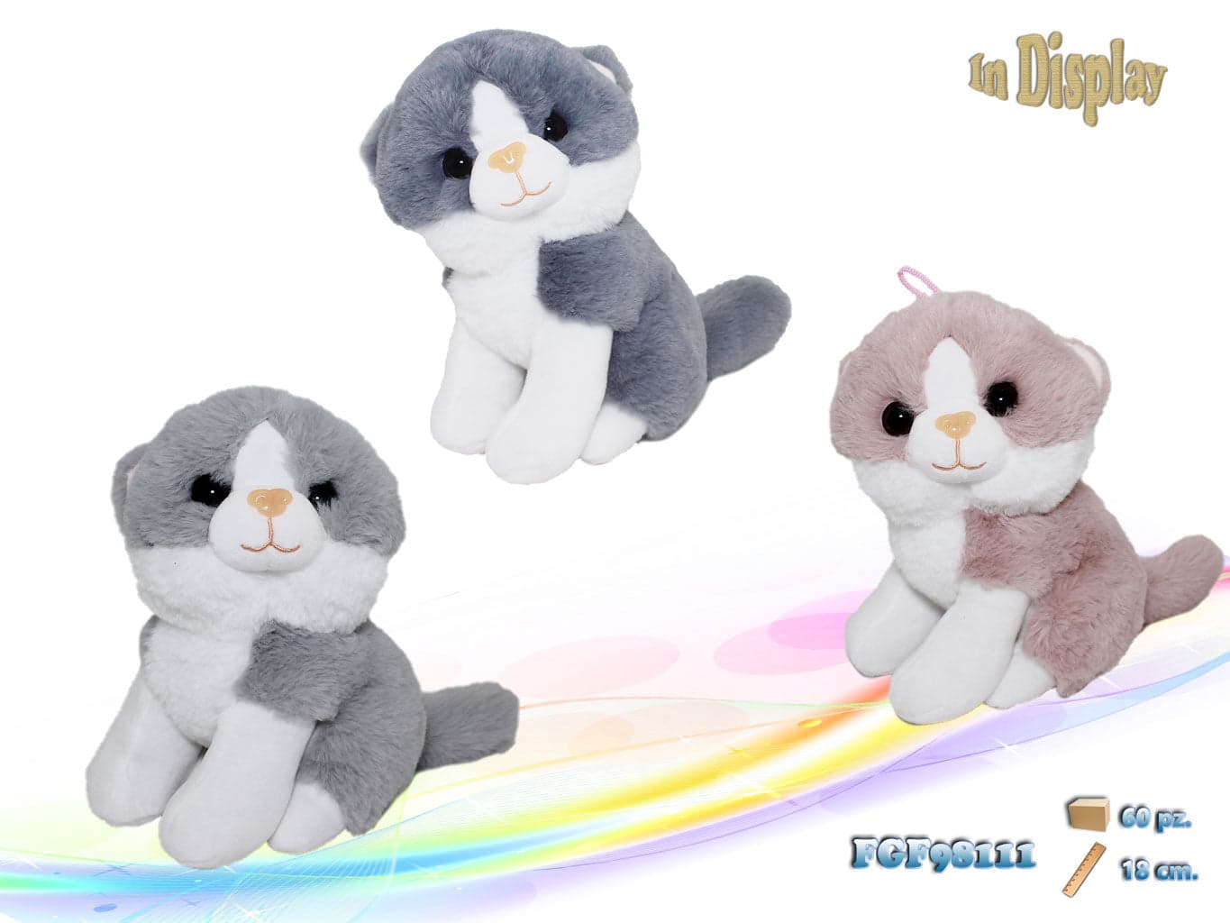 Gatto Peluche Assortiti in Animali di peluche Save The Money - Rimini, commercioVirtuoso.it