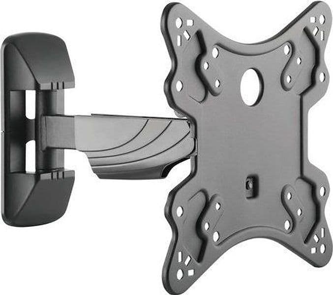 Supporto monitor parete munari sp321 2 snodi black