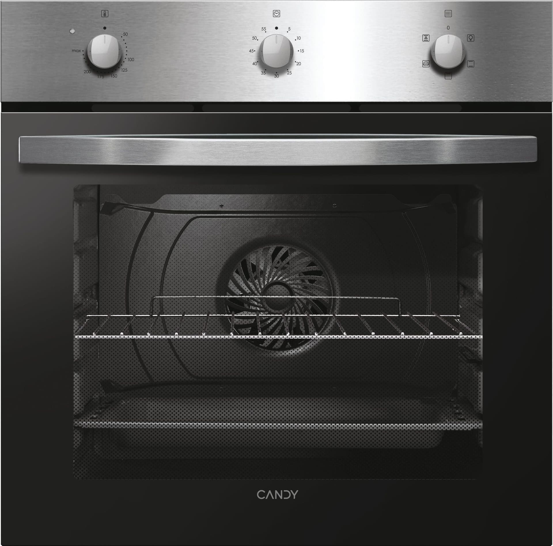 Candy idea fidc x502it 65 l nero, acciaio inox - 33704101