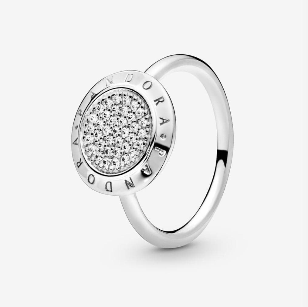 Pandora Anello con pavé e logo Pandora in Anelli Alba Gioielli - Casoria, commercioVirtuoso.it