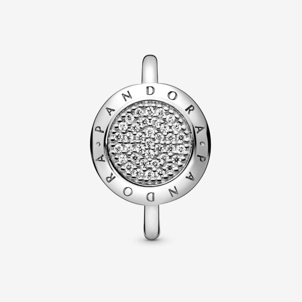 Pandora Anello con pavé e logo Pandora in Anelli Alba Gioielli - Casoria, commercioVirtuoso.it