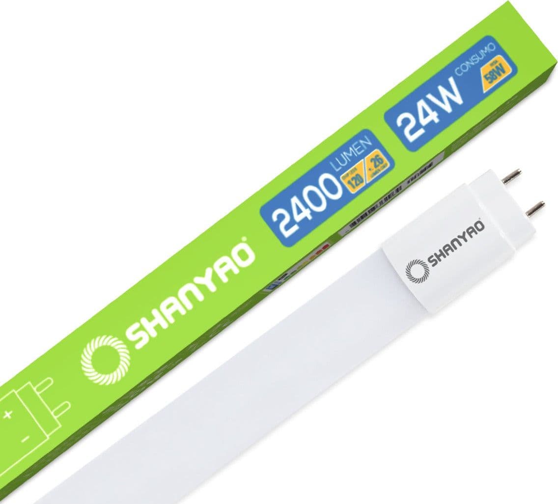 SHANYAO - TUBO ESSENTIAL T8 G13 150CM 18W LN in Parafiamme Stockdoc - Terni, commercioVirtuoso.it