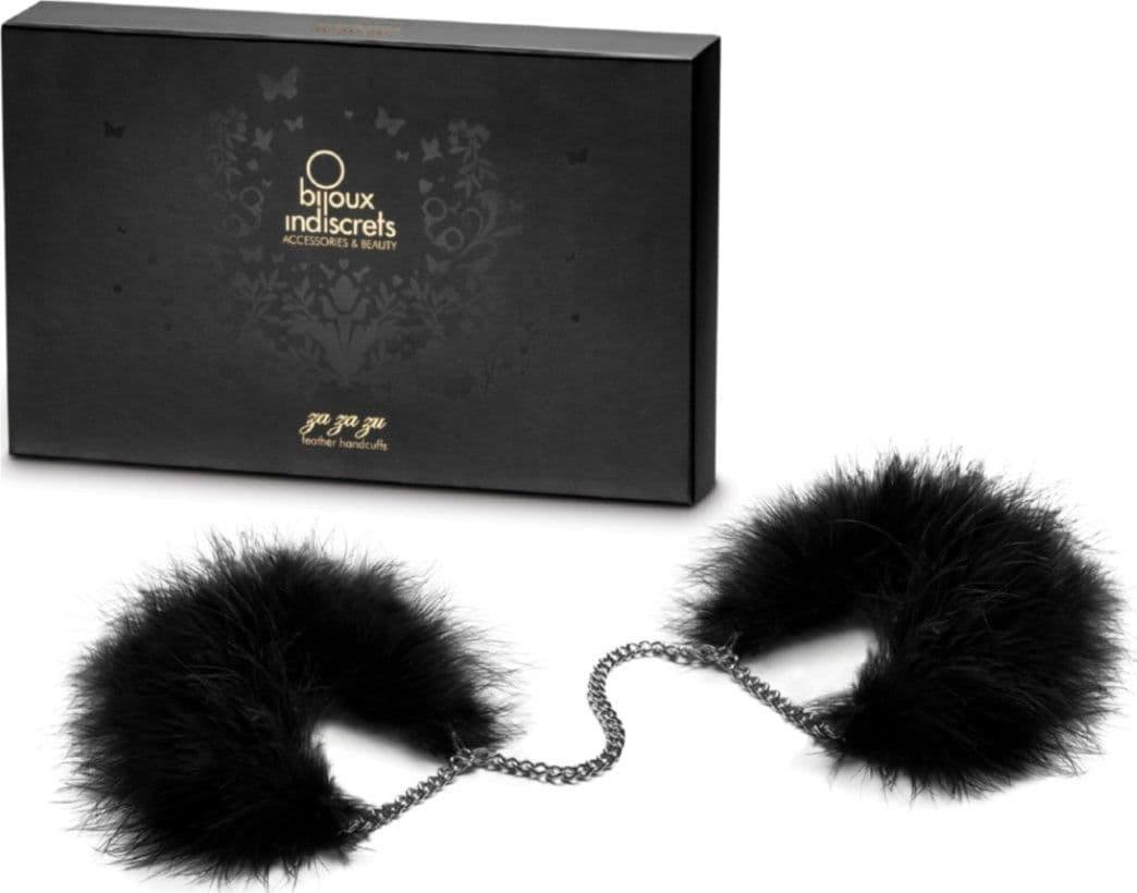 Manette con piume ZA ZA ZU di Bijoux Indiscrets in Manette Sexy Tentazioni - Siracusa, commercioVirtuoso.it