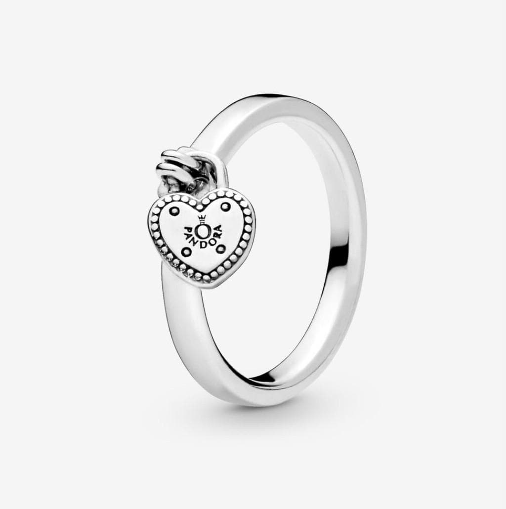 Pandora Anello con lucchetto a forma di cuore
