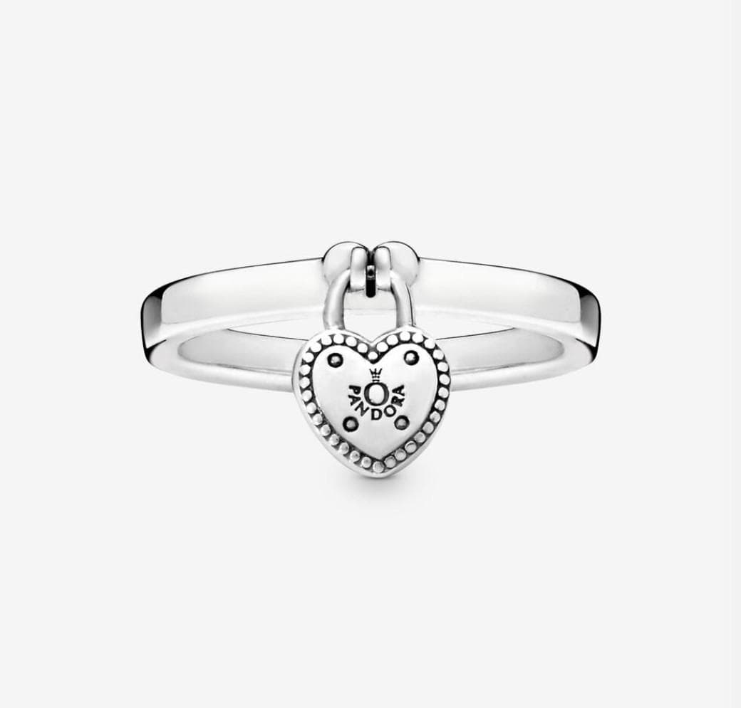 Pandora Anello con lucchetto a forma di cuore in Anelli Alba Gioielli - Casoria, commercioVirtuoso.it