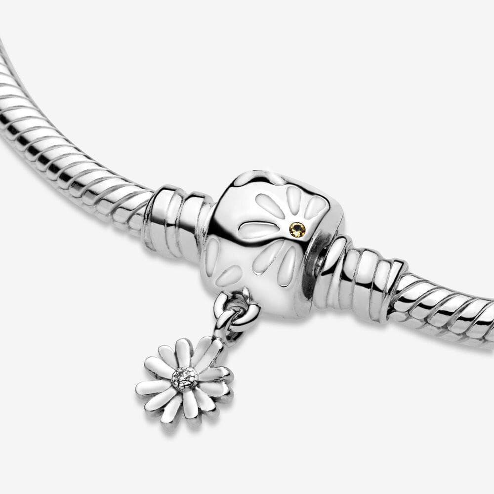 Pandora Bracciale Moments con maglia snake e chiusura con margherita in Bracciali Alba Gioielli - Casoria, commercioVirtuoso.it
