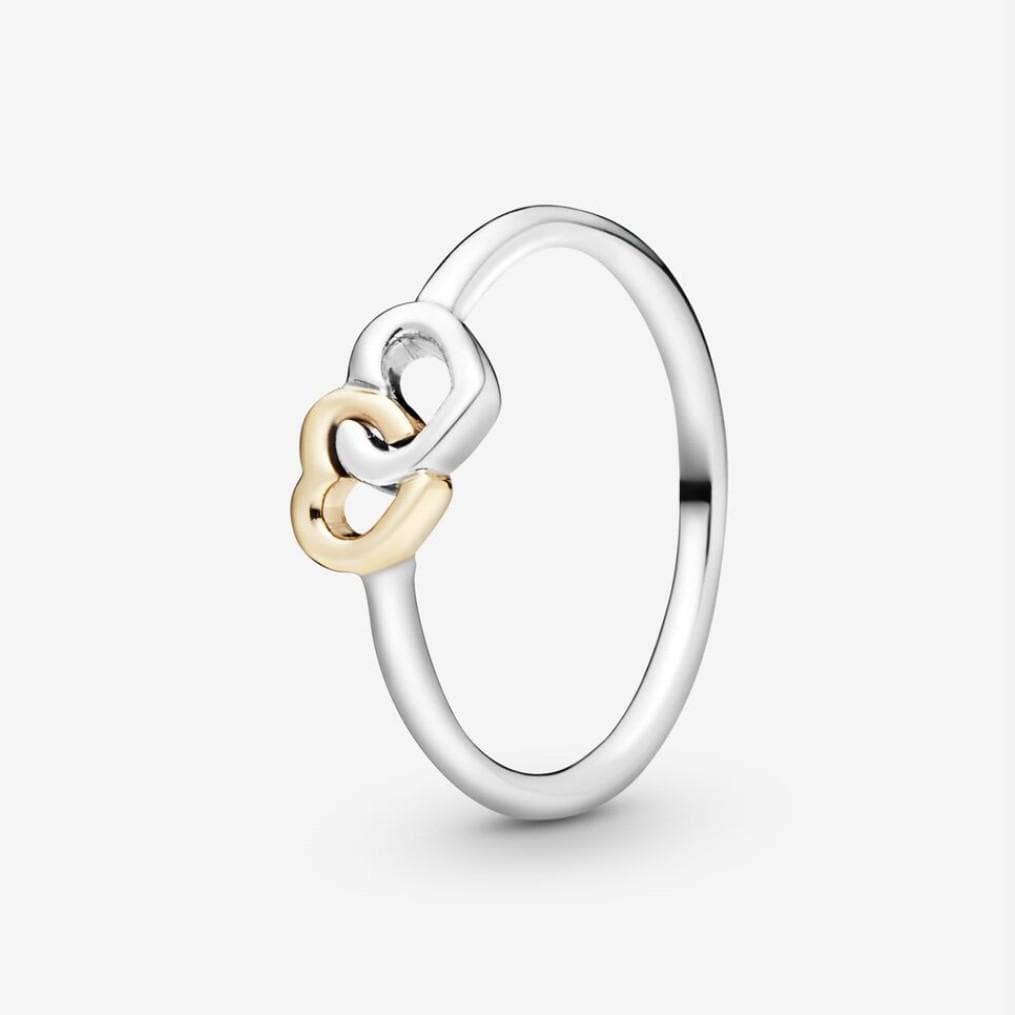 Pandora Anello Cuori intrecciati in Anelli Alba Gioielli - Casoria, commercioVirtuoso.it