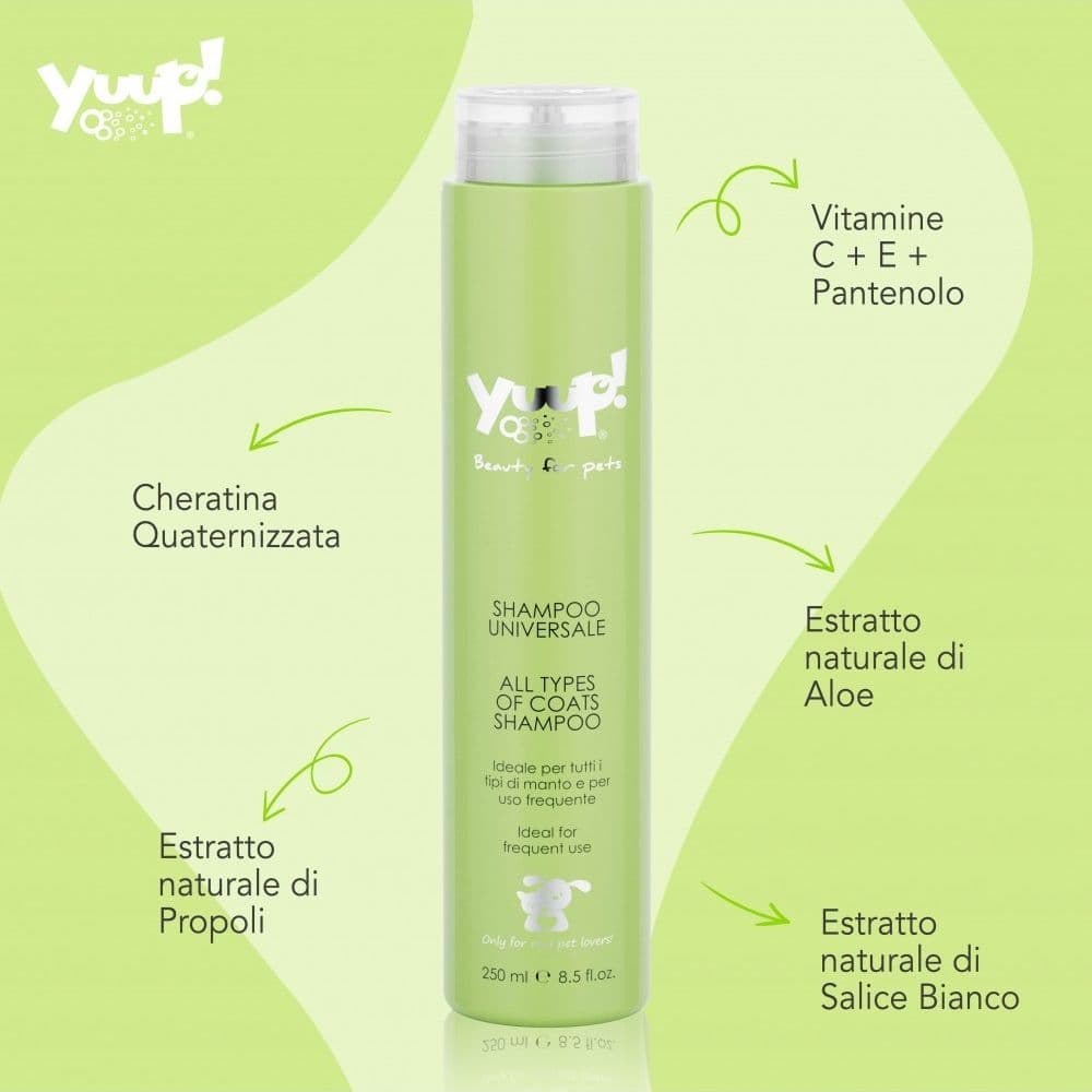 Yuup Shampoo Universale per Cani 250ml in Shampoo 101 Market - Poggibonsi, commercioVirtuoso.it