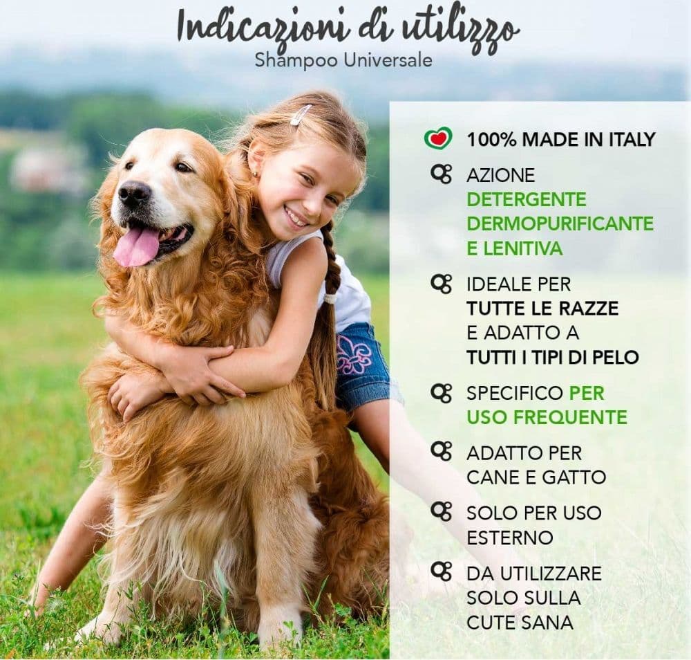 Yuup Shampoo Universale per Cani 250ml in Shampoo 101 Market - Poggibonsi, commercioVirtuoso.it