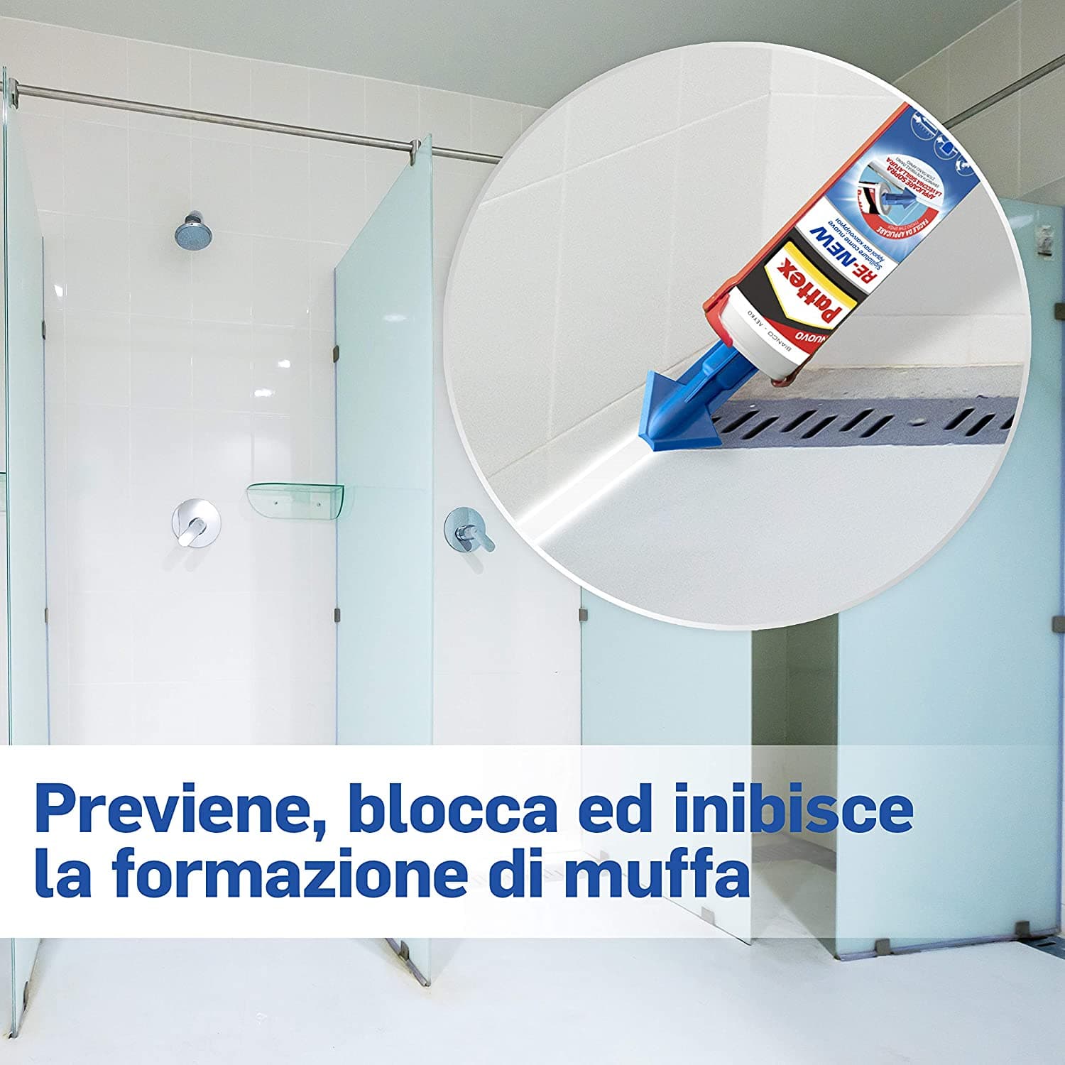 Silicone neutro "3X Protection" con massima resistenza alla muffa 330 ml bianco in Silicone La Zappa - Altamura, commercioVirtuoso.it