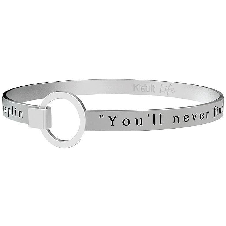 KIDULT BRACCIALE - YOU'LL NEVER FIND RAINBOWS … C. CHAPLIN