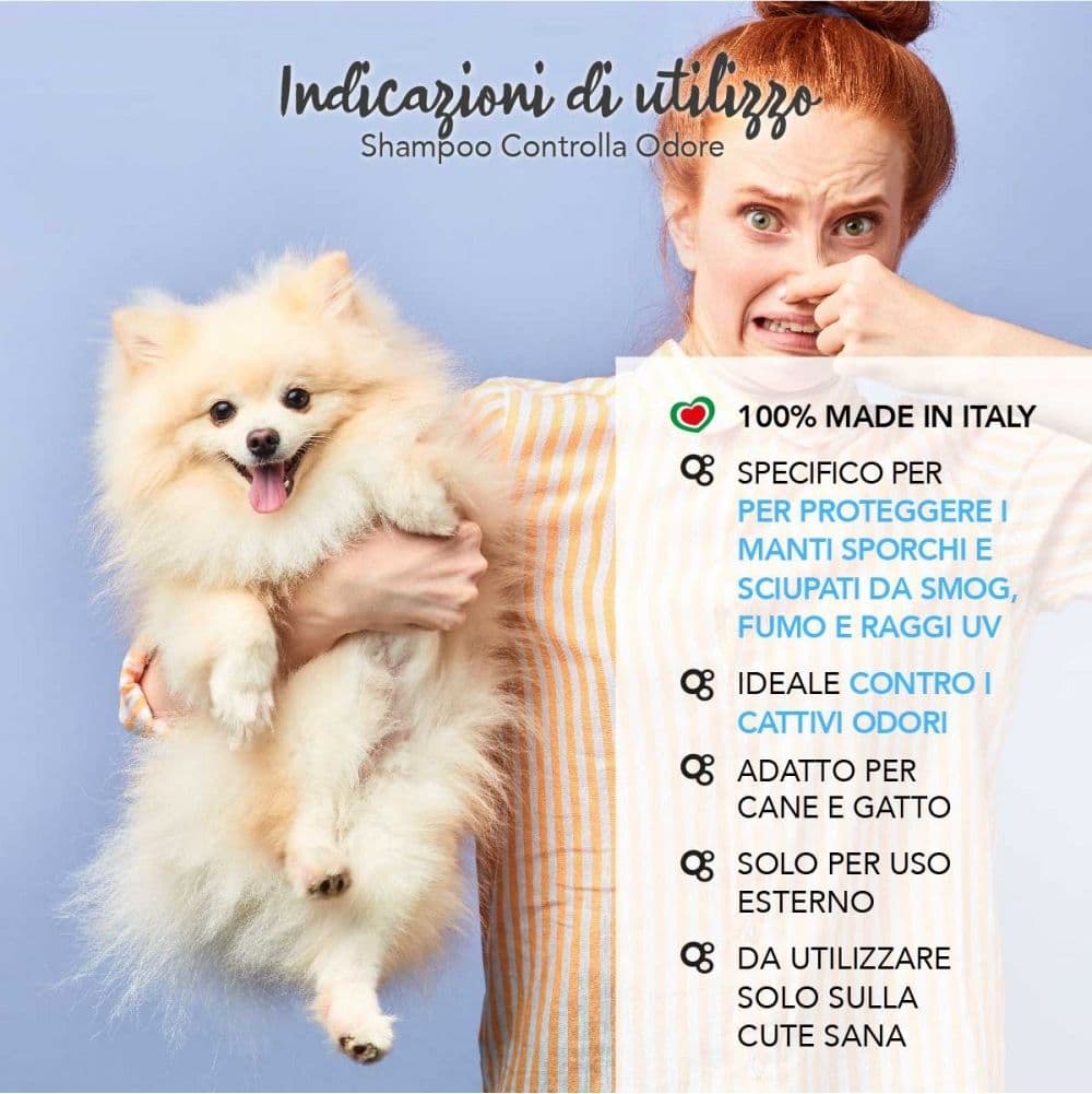 Yuup Shampoo Controlla Odore per Cani e Gatti 250ml in Shampoo 101 Market - Poggibonsi, commercioVirtuoso.it