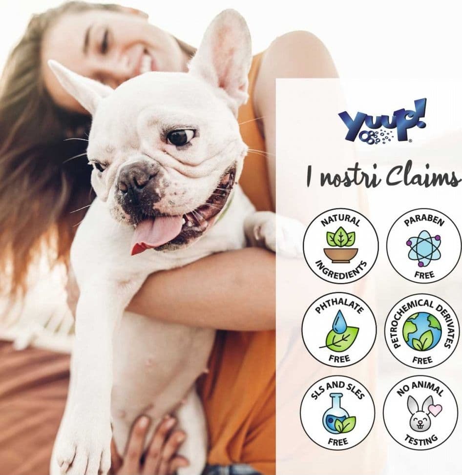Yuup Shampoo Controlla Odore per Cani e Gatti 250ml in Shampoo 101 Market - Poggibonsi, commercioVirtuoso.it