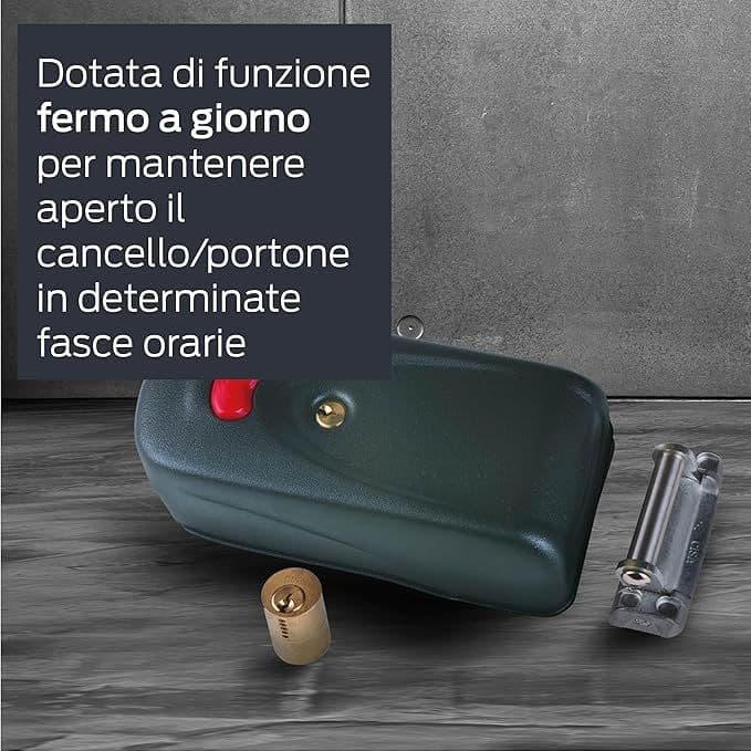 CISA - ELETTRIKA 1A731-00-0 ELETTROSERRATURA PER CANCELLO A BATTENTE REVERSIBILE DX-SX CON PULSANTE E CILINDRO in Serrature a incastro Stockdoc - Terni, commercioVirtuoso.it