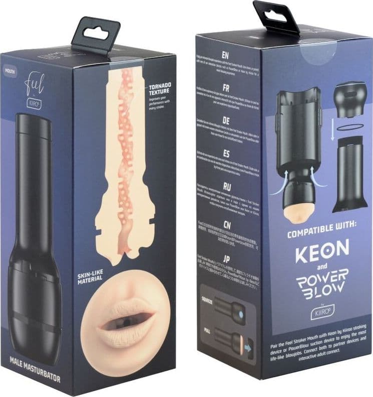 KIIROO - FEEL KIIROO MASTURBATORE DELLA BOCCA in Masturbatori realistici Desideria Shop - Latina, commercioVirtuoso.it