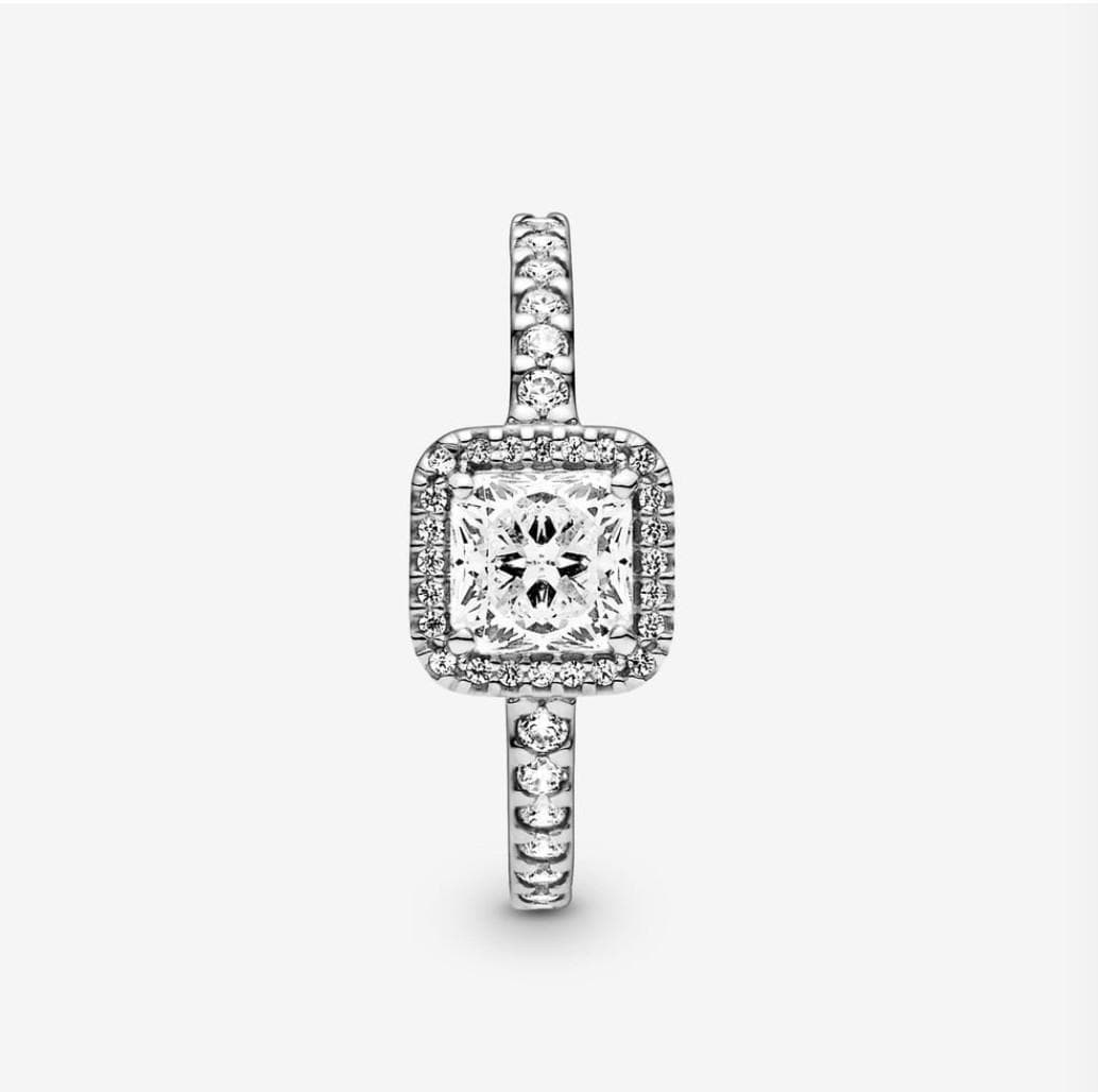 Pandora Anello Punto Luce scintillante con pietra quadrata in Anelli Alba Gioielli - Casoria, commercioVirtuoso.it