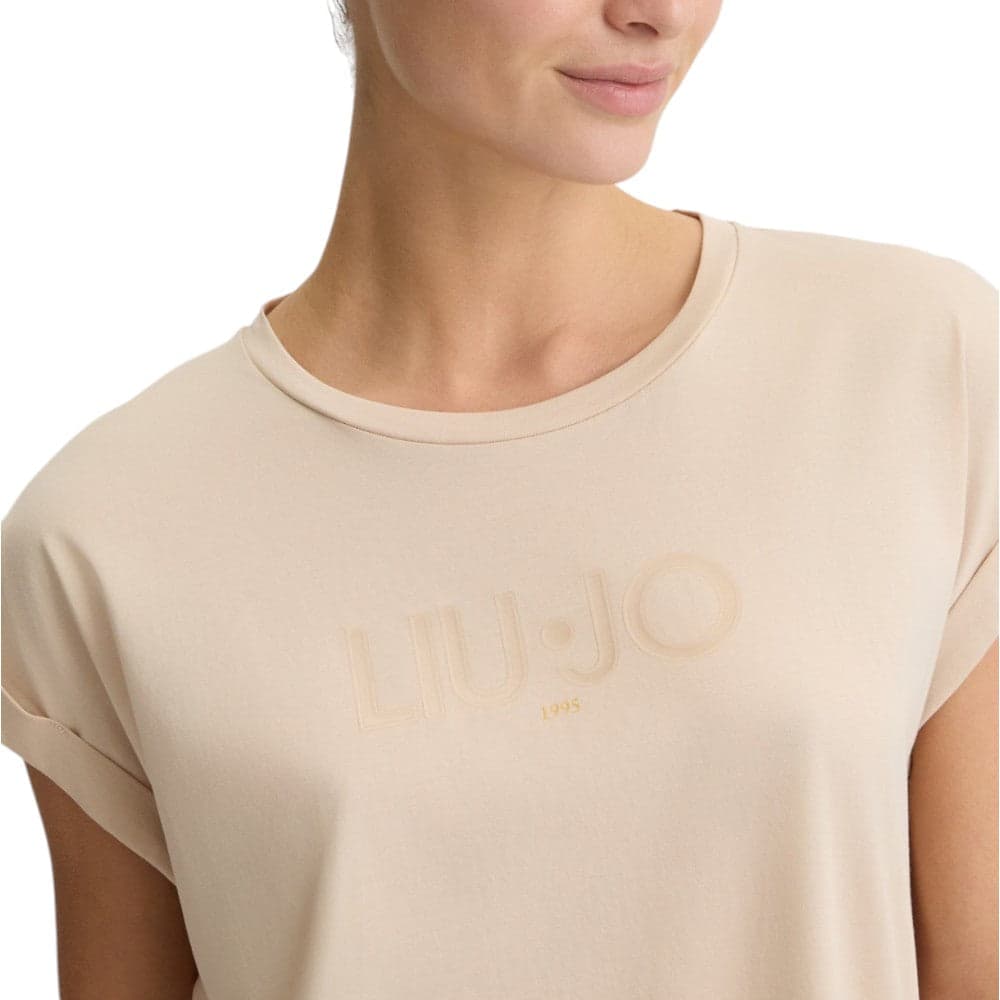 Liu Jo t-shirt beige TA5181JS003 T-shirt Liu Jo
