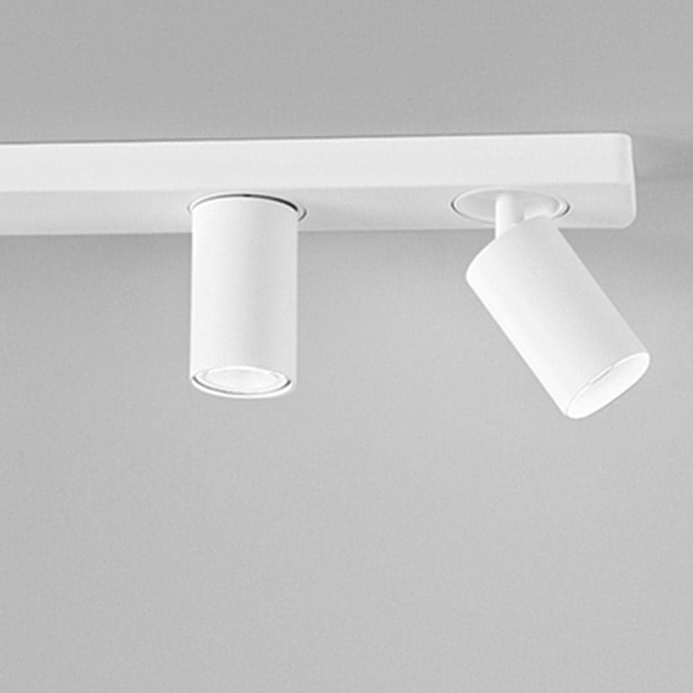 Spot Contemporaneo Oddy Alluminio Bianco 3 Luci Gu10 Ip20 in Faretti da soffitto LuceArt - Montecorvino Pugliano, commercioVirtuoso.it