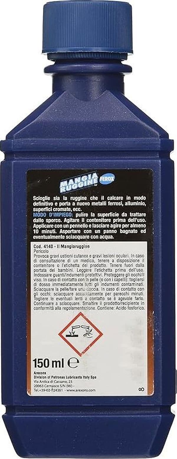 AREXONS - FEROX IL MANGIARUGGINE ML .150 in Convertitori di ruggine e mangiaruggine Stockdoc - Terni, commercioVirtuoso.it