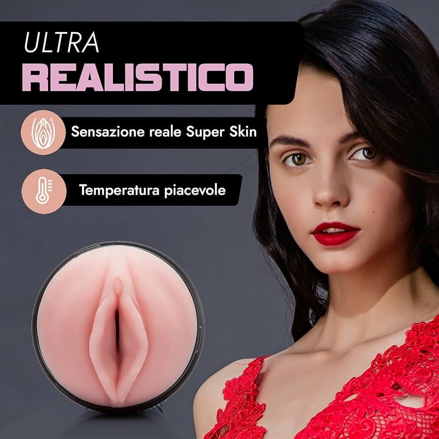 Fleshlight Pink Lady Original Masturbatore Premium SuperSkin stimolante in prodotto Erosdom - Palmi, commercioVirtuoso.it