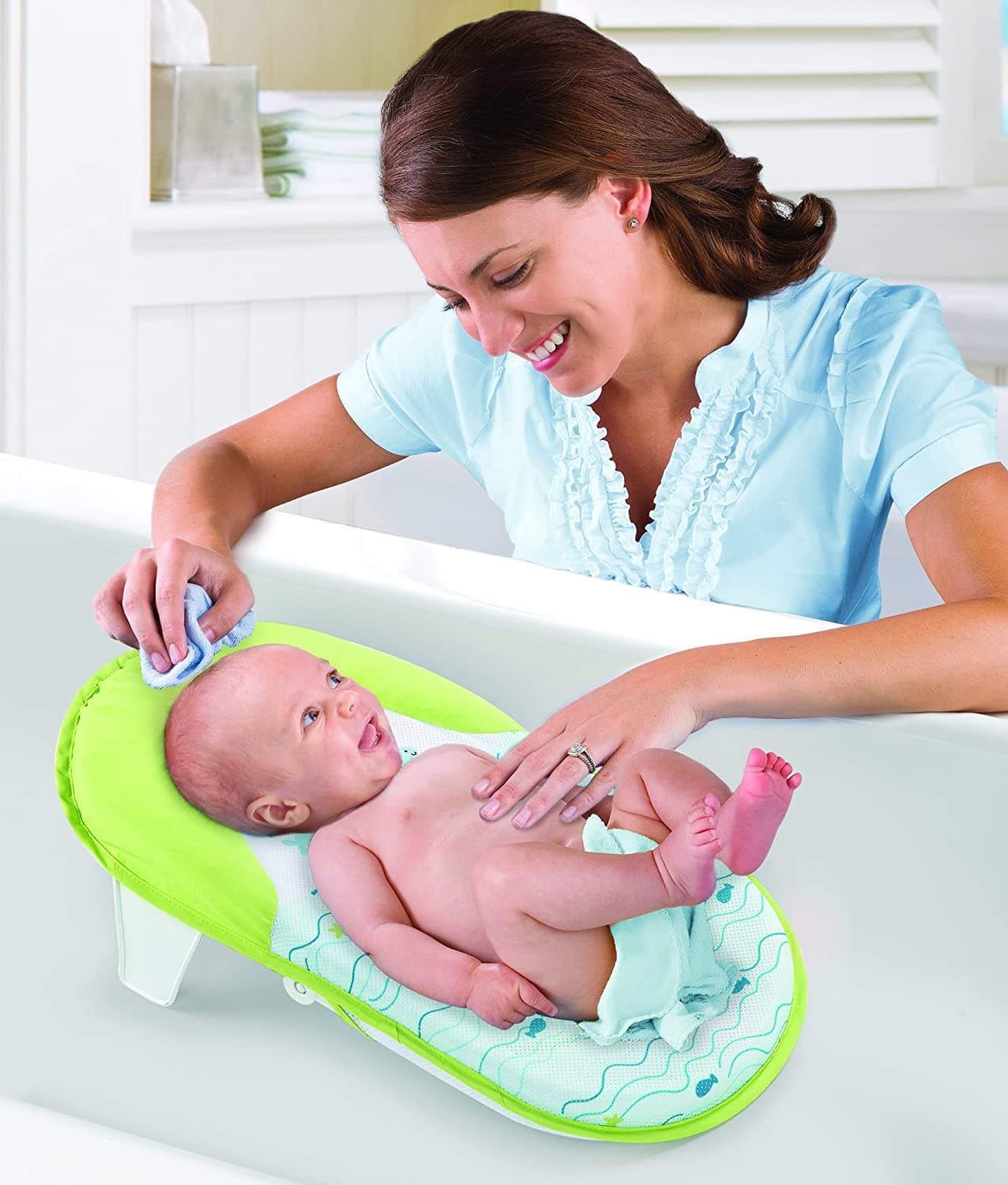 Sedile Supporto Per Il Bagno Summer Infant Verde in Vaschette e riduttori La Casa Del Bebè - Napoli, commercioVirtuoso.it