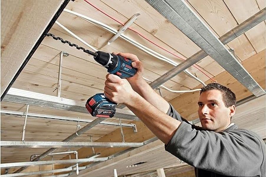 BOSCH - PROFESSIONAL TRAPANO AVVITATORE ABATTERIA GSR18V 18.0V LITIO- 4Ah MANDRINO AUTOSERRANTE 13MM 2 BATTERIE in Trapani avvitatori Stockdoc - Terni, commercioVirtuoso.it